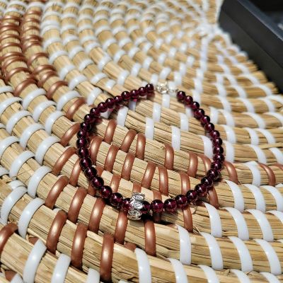 Orange garnet quấn 3 size 4 li